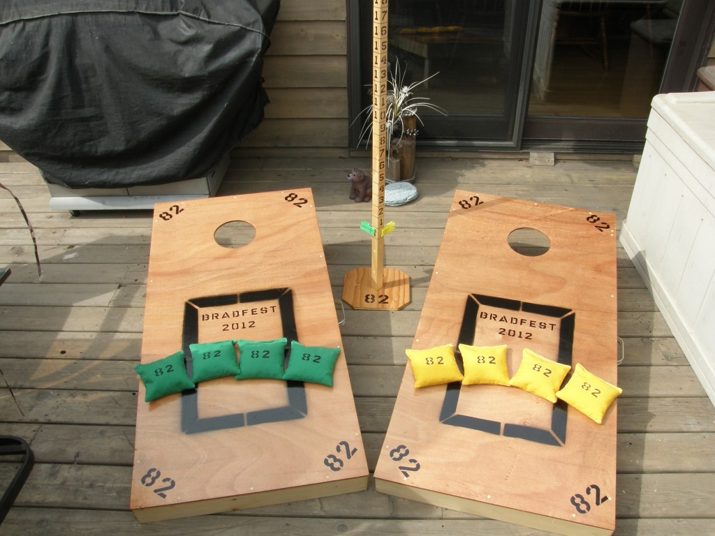 Bradfest Bean Bag toss
